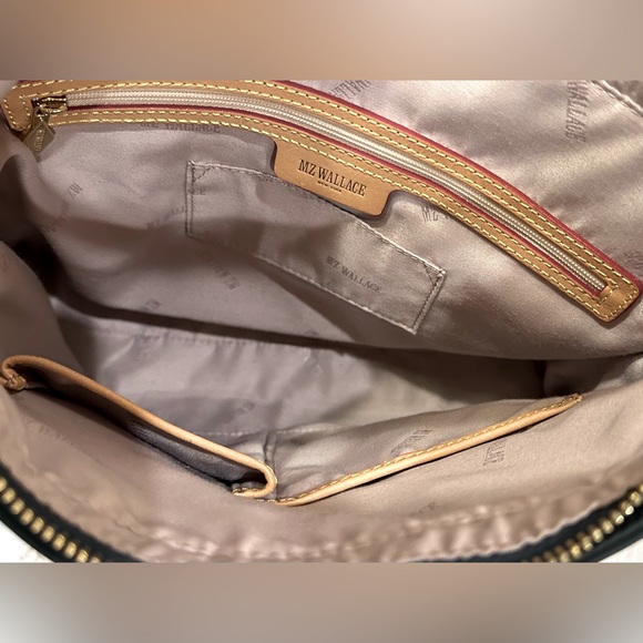 MZ Wallace Thompson Hobo In Mallard With A Jerry Tassel In Mallard Nubuck - Picture 13 of 16